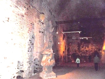 Zitadelle, in der Decharge im Inneren des Nordwalls
